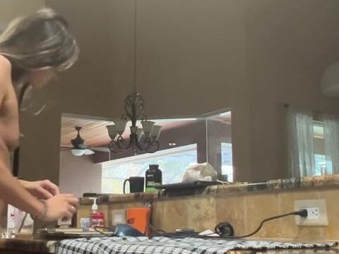Bryce Adams Kitchen Counter Fuck